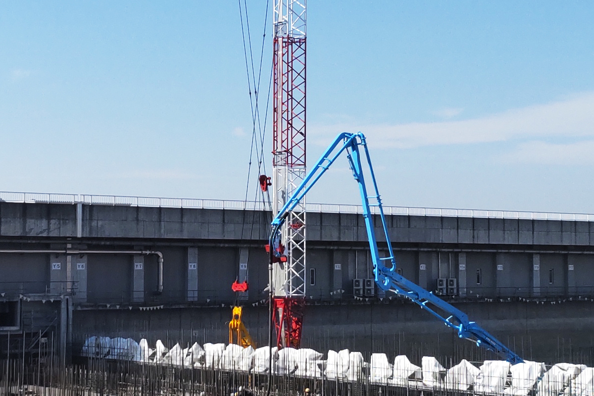 終末処理場土木工事