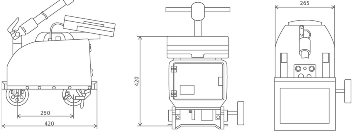 ハンディーするする図面