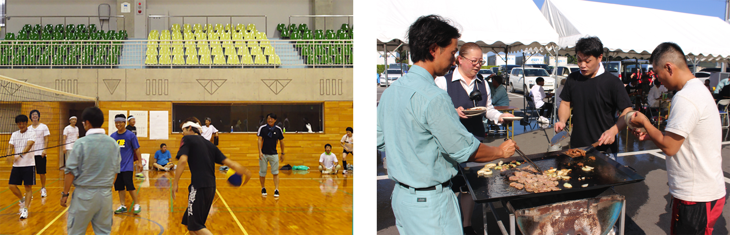 ソフトバレー・BBQ